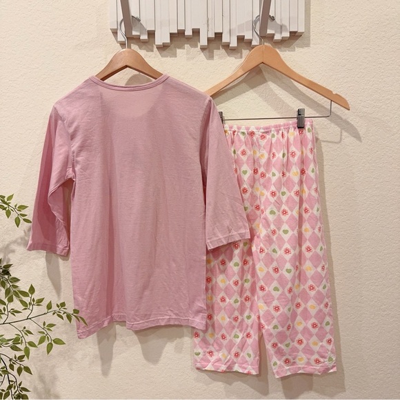 Moi & Du TTASOMKIDS Little Red Riding Hood Graphic Print Pajama Pj Set Size 12 - Picture 4 of 6